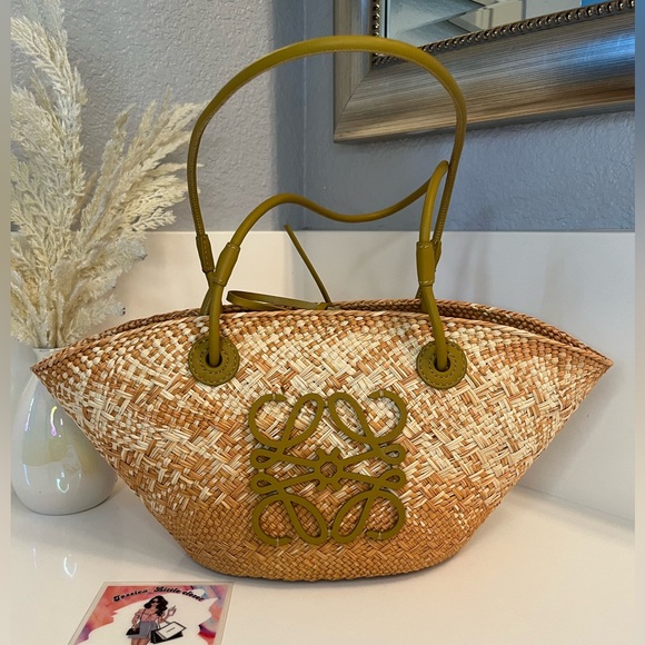 🎀 LOEWE ANAGRAM BASKET BAG SMALL FIXED price - Picture 14 of 14